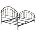 Rowan Metal Queen Open Frame Bed Dark Bronze - Walo Furniture 