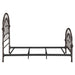 Rowan Metal Twin Open Frame Bed Dark Bronze - Walo Furniture 