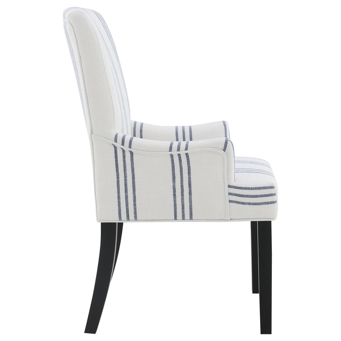 Herran Upholstered Dining Side Chair Beige