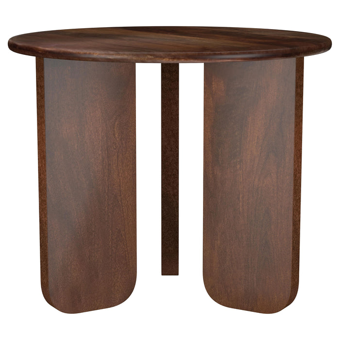 Dale 2-piece Solid Wood Coffee and End Table Set Brown