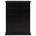 Sumerlin 6 - drawer Bedroom Chest of Drawers Black - Walo Furniture