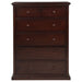 Sumerlin 6 - drawer Bedroom Chest of Drawers Cappuccino - Walo Furniture