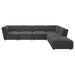 Sunny 6 - piece Upholstered Modular Sectional Sofa Charcoal - Walo Furniture