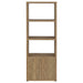 Tabby 3 - shelf Engineered Wood Media Tower Mango - Walo Furniture