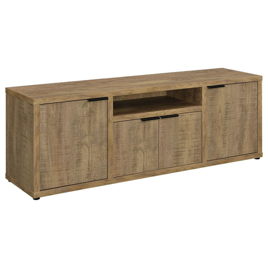 Tabby 4 - door Engineered Wood 60" TV Stand Mango - Walo Furniture