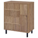 Teller 2 - door Shoe Storage Cabinet Natural Oak - Walo Furniture