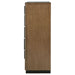 Terrace 5 - drawer Chest of Drawers Ash Brown - Walo Furniture