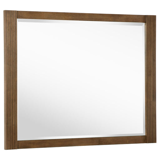 Terrace Dresser Mirror Ash Brown - Walo Furniture