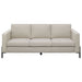 Tilly 2 - piece Upholstered Track Arm Sofa Set Oatmeal - Walo Furniture