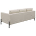 Tilly 2 - piece Upholstered Track Arm Sofa Set Oatmeal - Walo Furniture