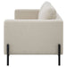 Tilly Upholstered Track Arm Loveseat Oatmeal - Walo Furniture