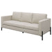 Tilly Upholstered Track Arm Sofa Oatmeal - Walo Furniture