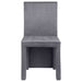 Tordera Velvet Upholstered Dining Side Chair Grey (Set of 2) - Walo Furniture