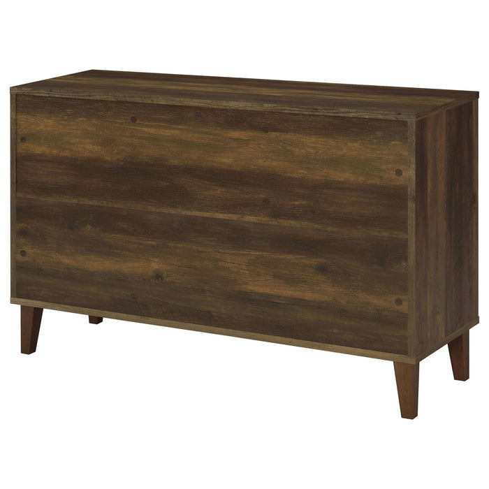 Torin 2 - door Engineered Wood Accent Cabinet Dark Pine - Walo Furniture