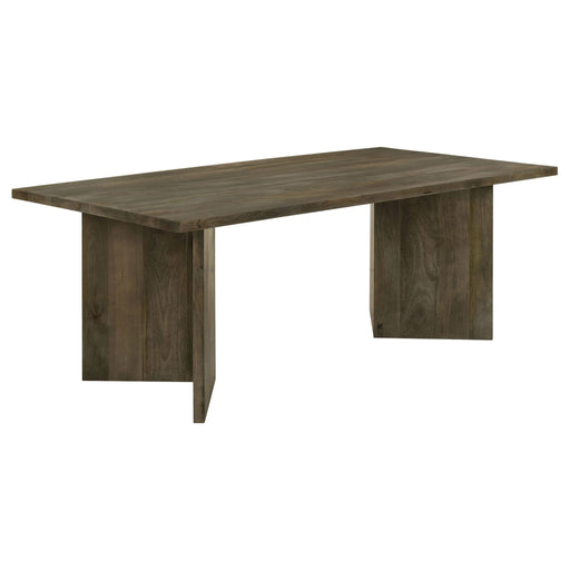 Tyler 80 - inch Solid Wood Dining Table Mango Brown - Walo Furniture