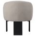 Valdez Boucle Upholstered Barrel Back Accent Chair Beige - Walo Furniture