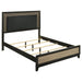 Valencia 4 - piece Eastern King Bedroom Set Black - Walo Furniture