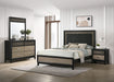 Valencia 4 - piece Queen Bedroom Set Black - Walo Furniture