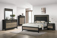 Valencia 5 - piece Queen Bedroom Set Black - Walo Furniture