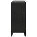 Valencia 6 - drawer Dresser Black - Walo Furniture