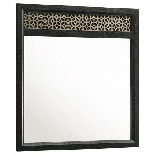 Valencia Dresser Mirror Black - Walo Furniture