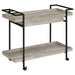 Ventura 1 - drawer Engineered Wood Bar Cart Grey Driftwood - Walo Furniture