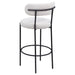 Viola Boucle Upholstered Bar Chair Cream (Set of 2) - Walo Furniture