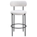 Viola Boucle Upholstered Bar Chair Cream (Set of 2) - Walo Furniture