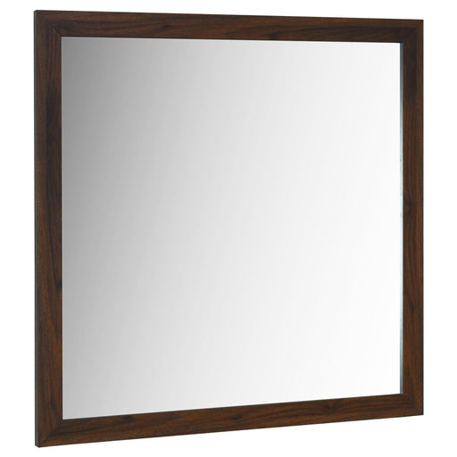 Welsley Dresser Mirror Walnut - Walo Furniture