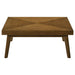 Westerly Square Wood Coffee Table Walnut Brown - Walo Furniture