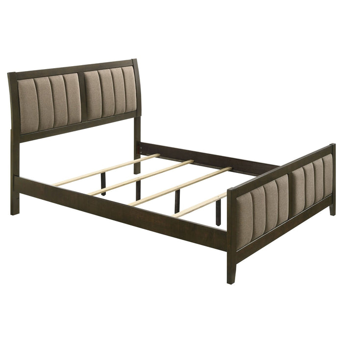 Wilkes 4 - piece Full Bedroom Set Dark Cocoa - Walo Furniture