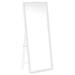 Windrose 28 x 67 Inch Tempered LED Standing Mirror White - Walo Furniture