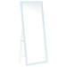 Windrose 28 x 67 Inch Tempered LED Standing Mirror White - Walo Furniture