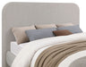 Wren Upholstered Queen Panel Bed Grey - Walo Furniture